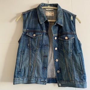 Rag & bone denim vest